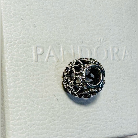 Authentic Pandora Openwork Roses Charm S925 Ale Sterling Silver - Picture 3 of 12